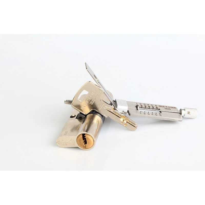أدوات LISHI SS318 2 في -1 لأداة مول T ock 3DS المدنية مجموعة أدوات اختيار أداة ocksmith