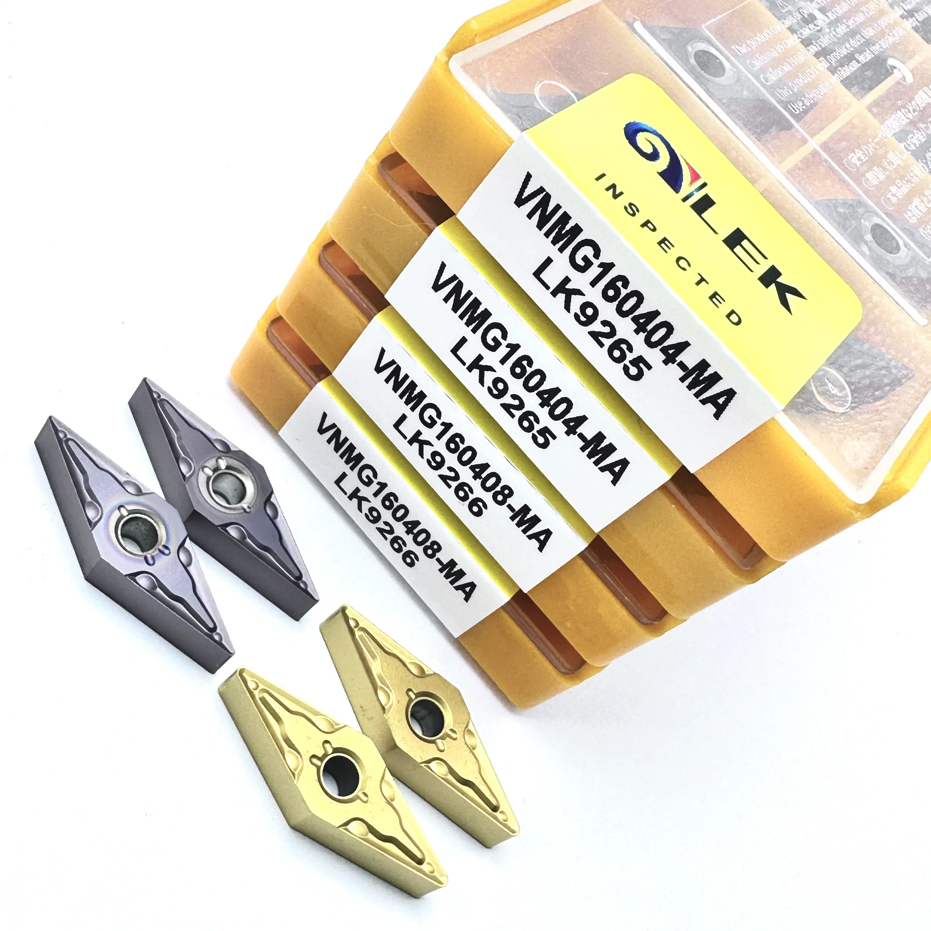 VNMG160404 VNMG160408 MA LK9265 External Turning Tool Carbide Insert Cutting CNC Lathe Tools Turning Insert Steel processing