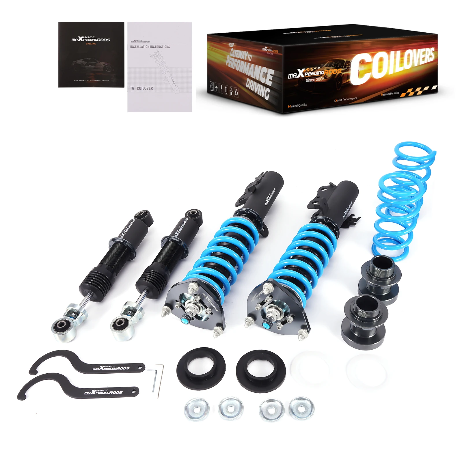 

Комплект для занижения подвески Maxpeedingrods T6 Damper Coilover для Toyota RAV4 RAV 4 FWD 06-12