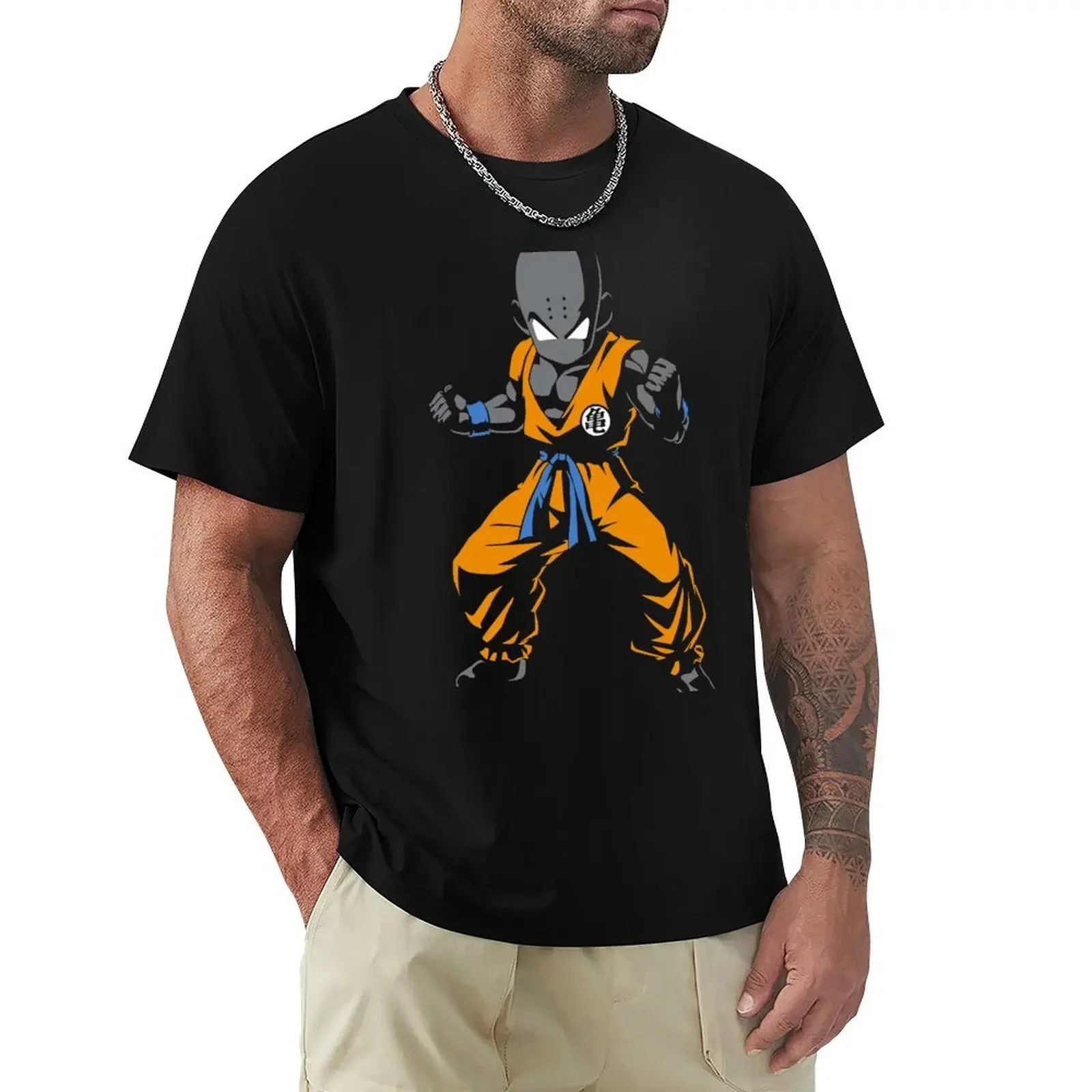 Krillin T-shirt summer clothes oversized T-shirt men