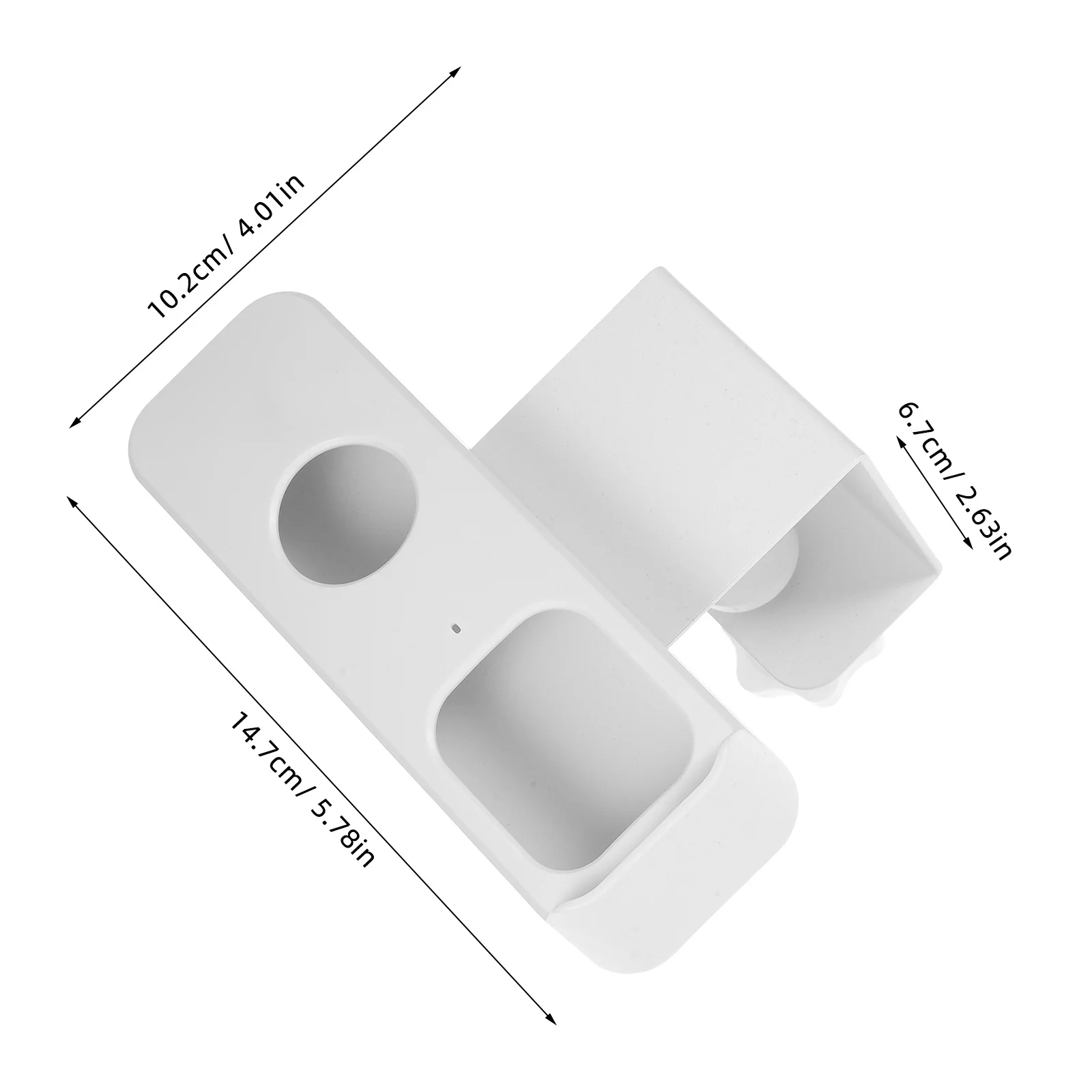 Video-Türklingelhalterung ohne Bohren, Diebstahlschutz, regensicherer Halter für Wohnungstüren, kompakte, wetterfeste Türklingel-Kamerahalterung