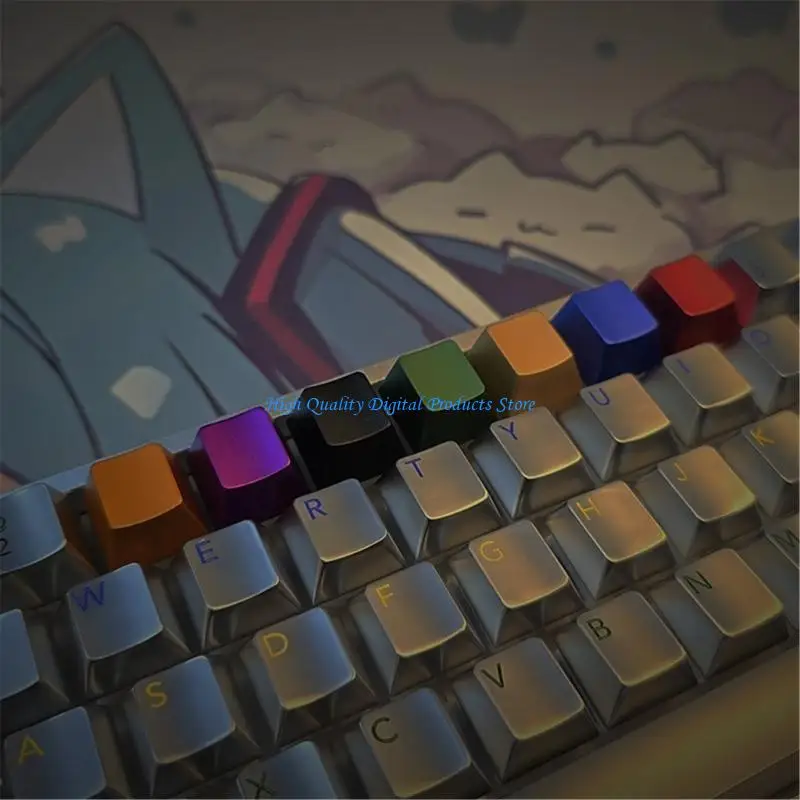 U2JE aluminium legering ESC Keycap Hoge duurzaamheid Metal KeyCaps voor mechanisch toetsenbord