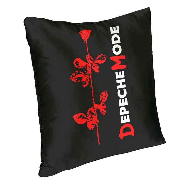 Depeche Cool Mode Electronic Rock Cushion Cover Velvet Nordic Throw Pillow Case Decoration Salon
