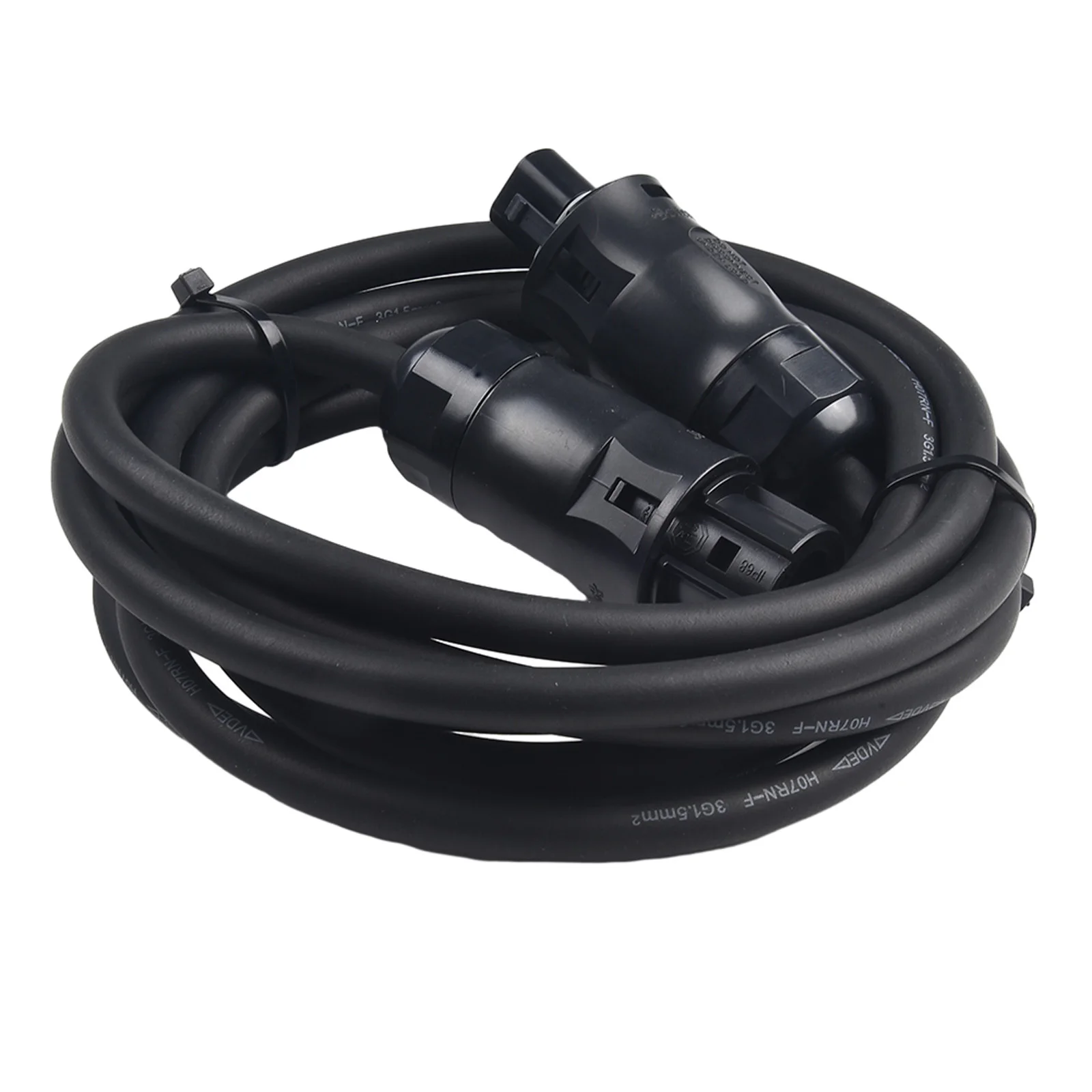 BC01 Female Socket Inverter Power Cord Balcony Solar Installation Direct Connection Solar Cord H07RN-F Rubber Jacket