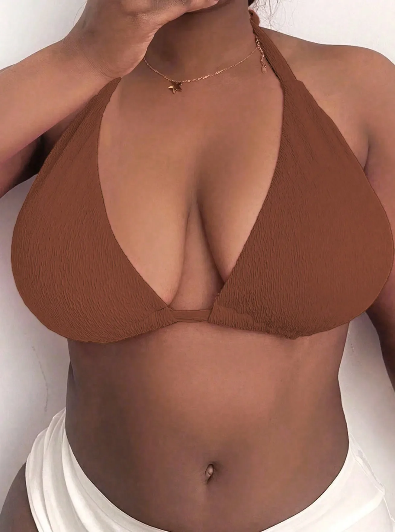 Maillot de bain deux pièces pour femmes, sexy, grande taille, soutien-gorge push up, rembourré, bandage, tenue de plage, été, 2025