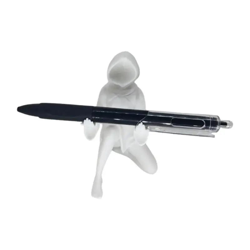 31BA Dark Figure Pencil Stand for Desk Shelf Display and Home Office Decoration