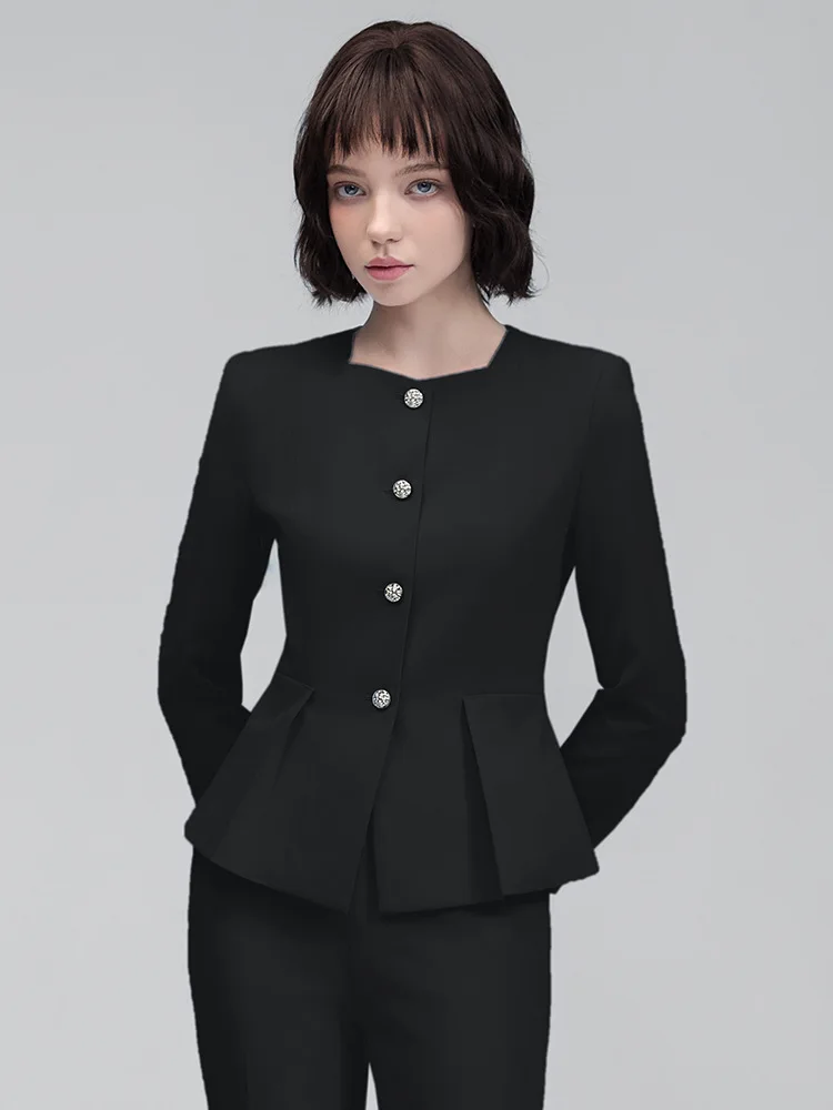 Stili eleganti Abiti da lavoro formali da donna con pantaloni e giacche Cappotto OL Office Tailleur pantalone professionale Pantaloni Set Blazer