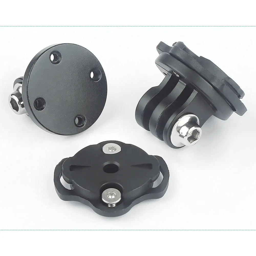Bicycle Computer Stand Adaptor with Garmin Base Quick Release Gopro Mount Direction Switchable