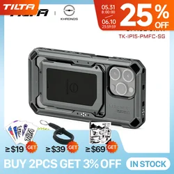 TILTA-Kit de lumière de remplissage en direct pour iPhone, tiens ronos, iPhone 15 Pro, Pro Max, dégagement rapide, écosystème, filtre de téléphone