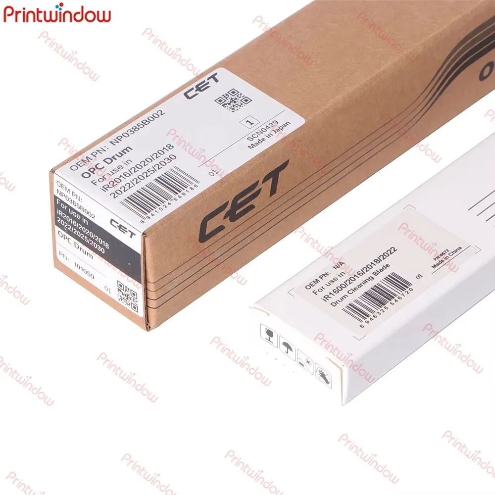 

Комплект высококачественных барабанов CET OPC и лезвий для очистки барабана для Canon iR 2016, 2318, 2420