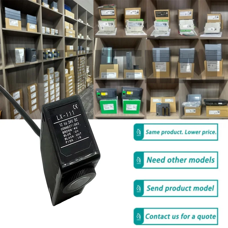 

LX-111 LX-111-P 100% New Original 3 Colors Led Detection Color Code Sensors