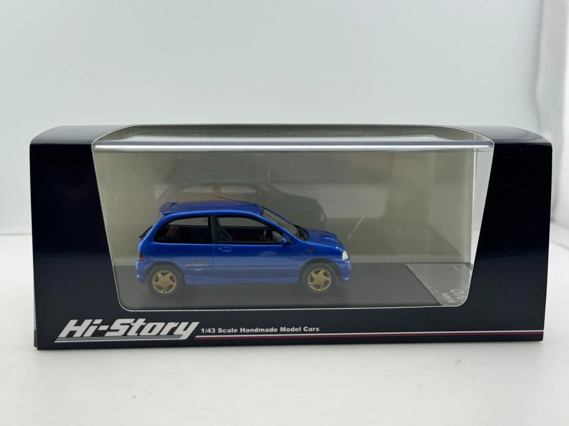 

Flaws литой под давлением HI Story масштаб 1/43 Subaru Vivio модель автомобиля из смолы Коллекционная игрушка в подарок сувенир дисплей орнамент