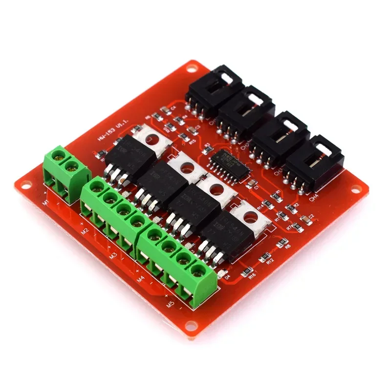 Arduino For 4 Route Four Channel MOSFET Switch Module IRF540 V4.0+ Button