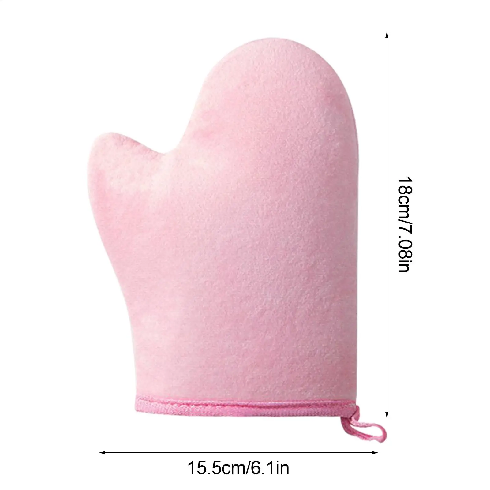 Luva de bronzeamento loção de bronzeamento luva reutilizável máquina lavável aplicador com polegar ultra macio ferramenta para mulheres homens loções mousse