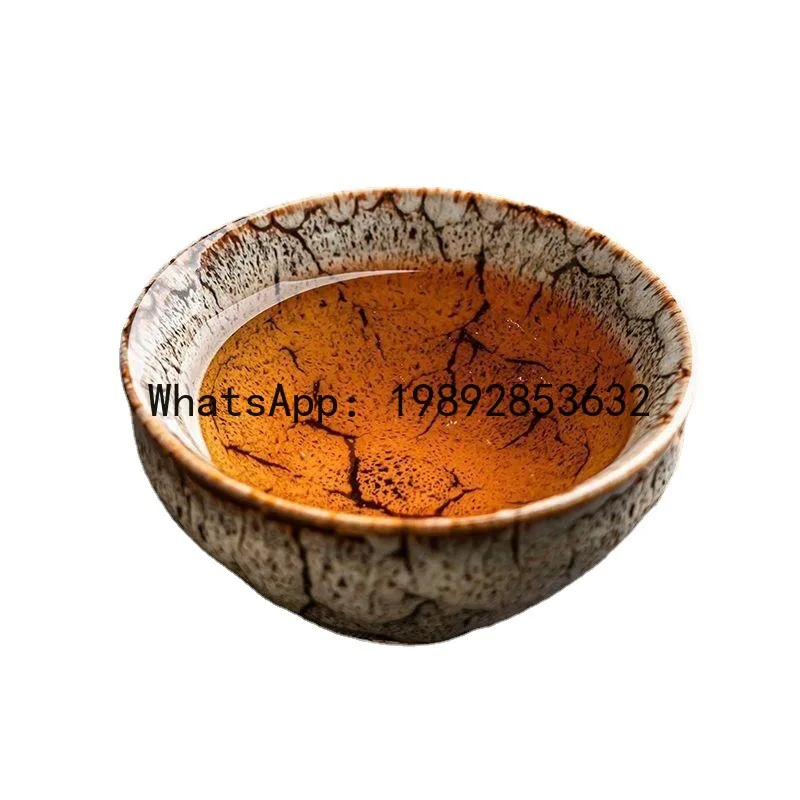 PYJ kiln change tea cup five elements cup gift box ceramic