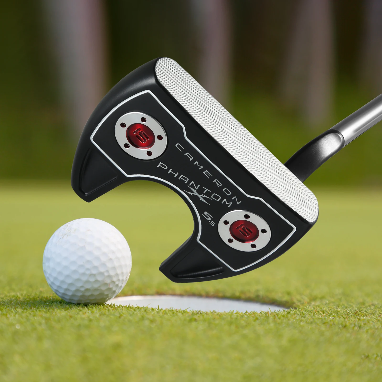 New CAMERON Select Squareback phantom X Straight Semicircle Cowhorn Putter Golf Putter 32-35 Inch Steel Shaft With Head Cover