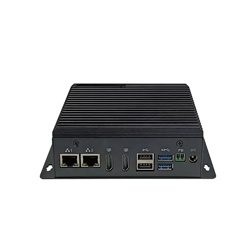 Mini Computers J6412 CPU Mini PC Fanless Box PCs Compact IPC Industrial Computers Thin Client Micro PCs
