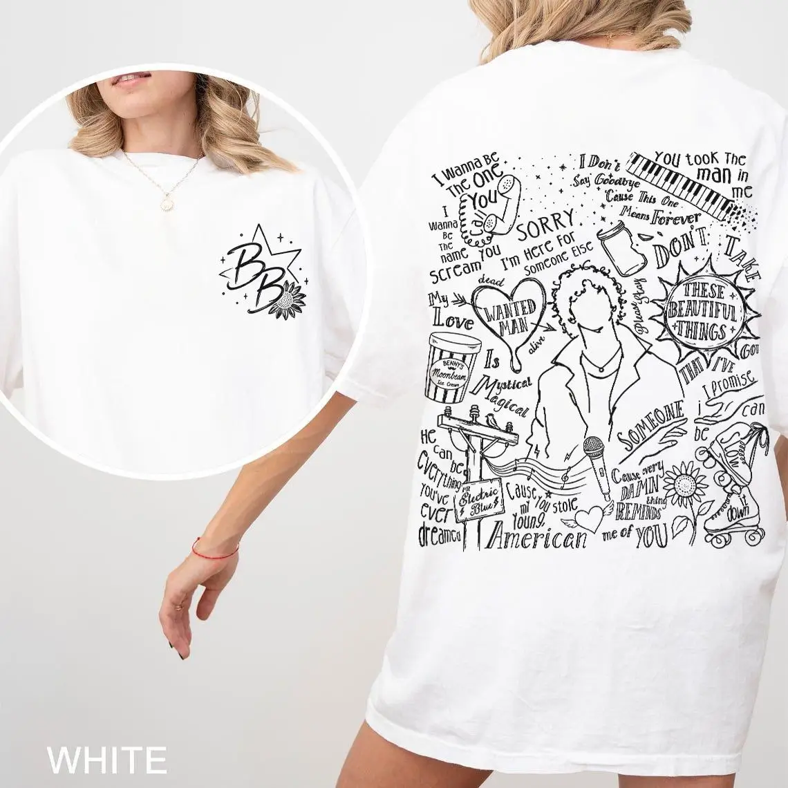 Vintage Pop Concert Shirt, Wanted Man Inspired Tee, Retro Music Tour Shirt, Unisex Fan Gift