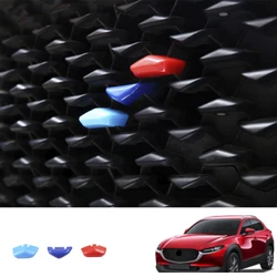 New Car Accessories for Mazda cx30 cx-30 2022 Front Grill Front Face Right Side Decoration Trim Molding 3Pcs