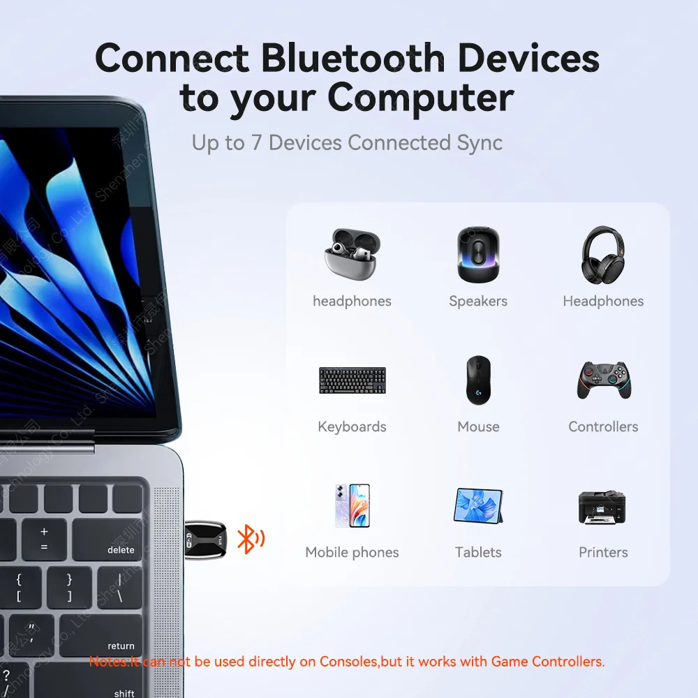 AX900 Wifi 6 2in1 USB 블루투스 5.4 어댑터 2.4GHz/5GHz 듀얼 밴드 WiFi 네트워크 무선 수신기 (PC 윈도우 10/11용, 안정적인 신호)