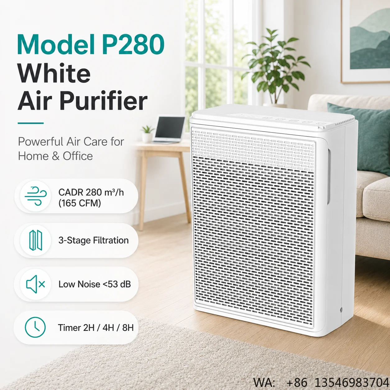 Commercial High End Air Purifi - огляд і ціна Hepa Air Purifier Commercial Large Room