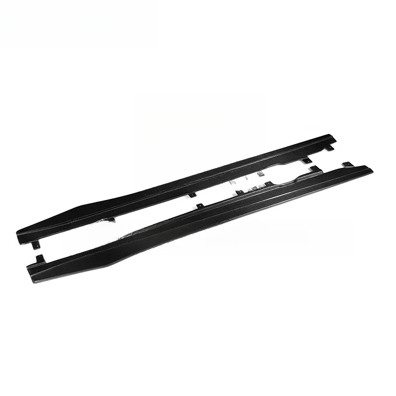 High Quality M2 TR Style Carbon Fiber Aerodynamic Extended Side Skirt Exterior Trim Fits M2 G87
