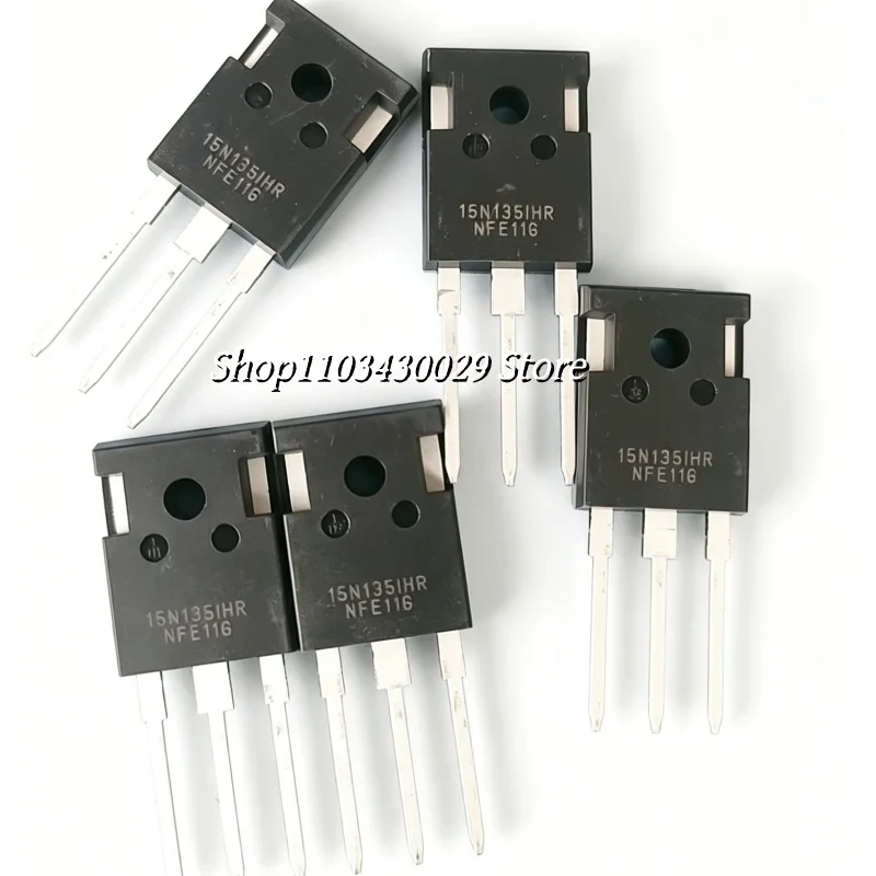 10pcs Original New NGTB15N135IHR 15N135IHR TO-247 15A 1350V High Voltage IGBT Transistor
