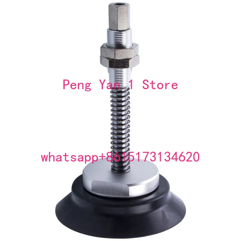 Heavy-duty glass vacuum suction cup fittings industrial robot parts J25-B01-A18 tail intake, buffer 25mm