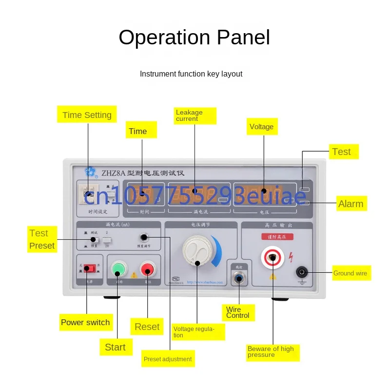 ZHZ8A type withstand voltage tester 0-5KV20mA digital display withstand voltage tester genuine