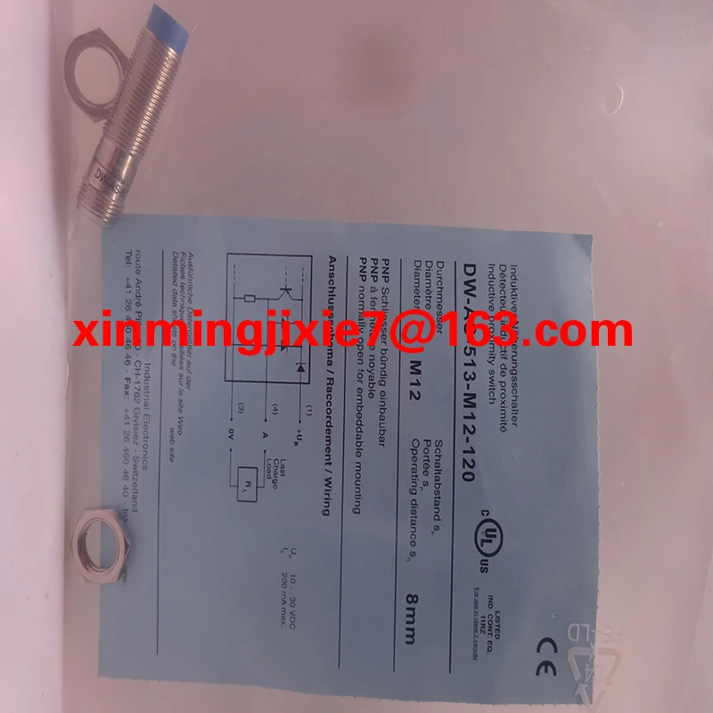 Original factory warranty  sensor DW-AS-511-M12-120 DW-AS-512-M12-120 DW-AS-513-M12-120 DW-AS-514-M12-120   proximity switch