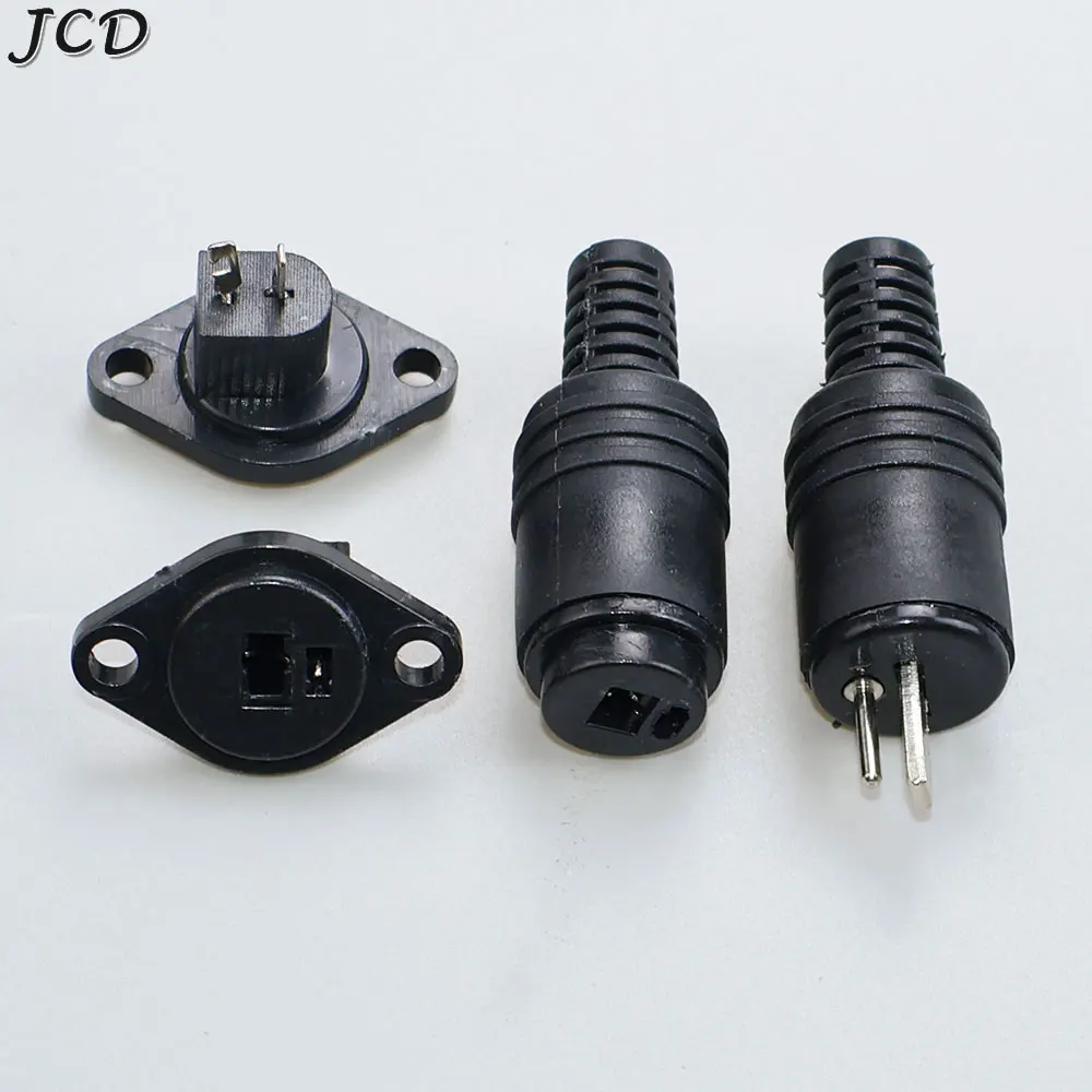 2pin DIN Male Female Socket Plug Speaker HiFi Connector Screw Terminals Connector Power Audio Lamp Signal Plug Adapters
