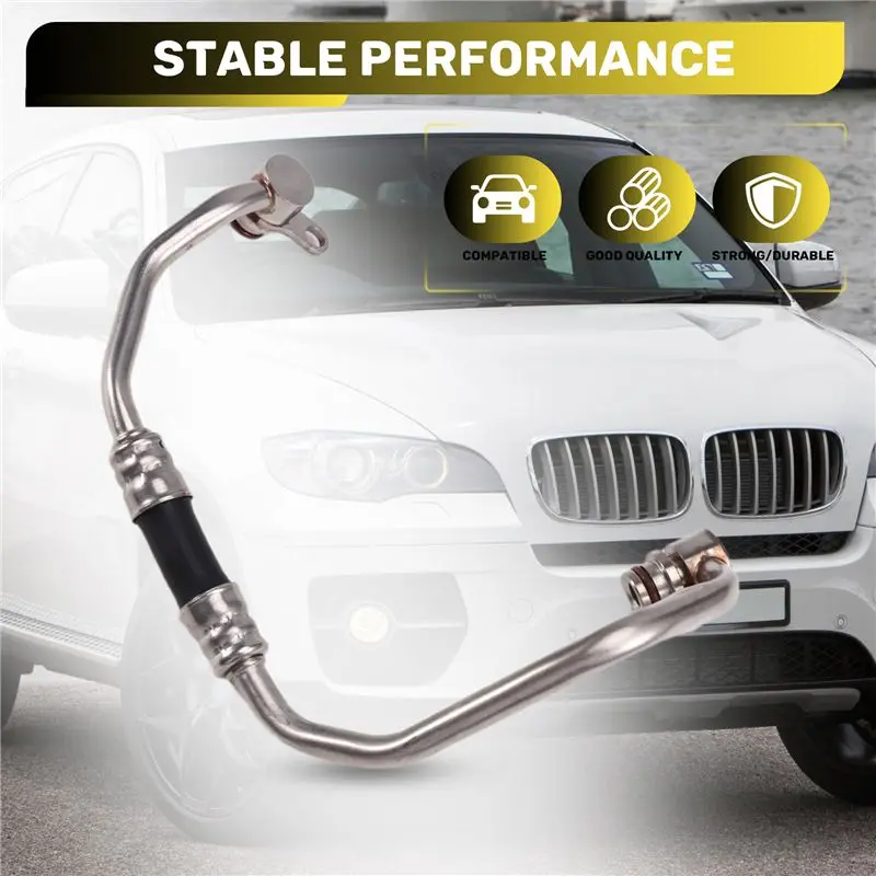11537563706 Turbocharger Coolant Water Pipe For BMW X6 E71 Xdrive35i N54-AU62 6