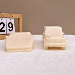 2023 New Car Candle Mold DIY Sports Car Cake Chocolate Gypsum Candy Resin Silicone Mold Holiday Party Gift Baking Tool