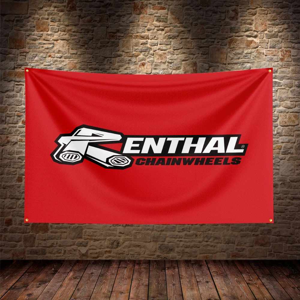 3X5Ft Renthals Flag Polyester Printed Car Banner For Decor