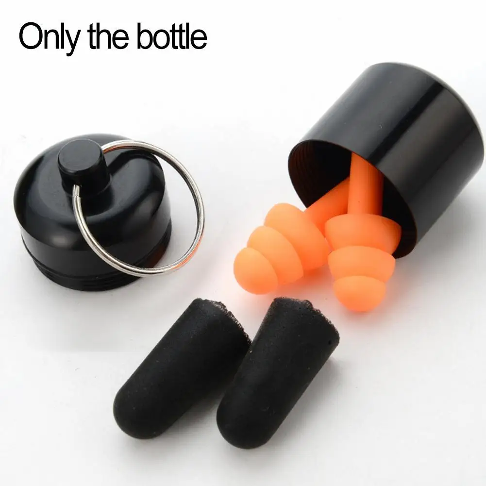 Mini Waterproof Alloy Pill Box Case Bottle Cache Drug Holder Container Keychain Medicine Box Health Care For Travel Camping C2U3