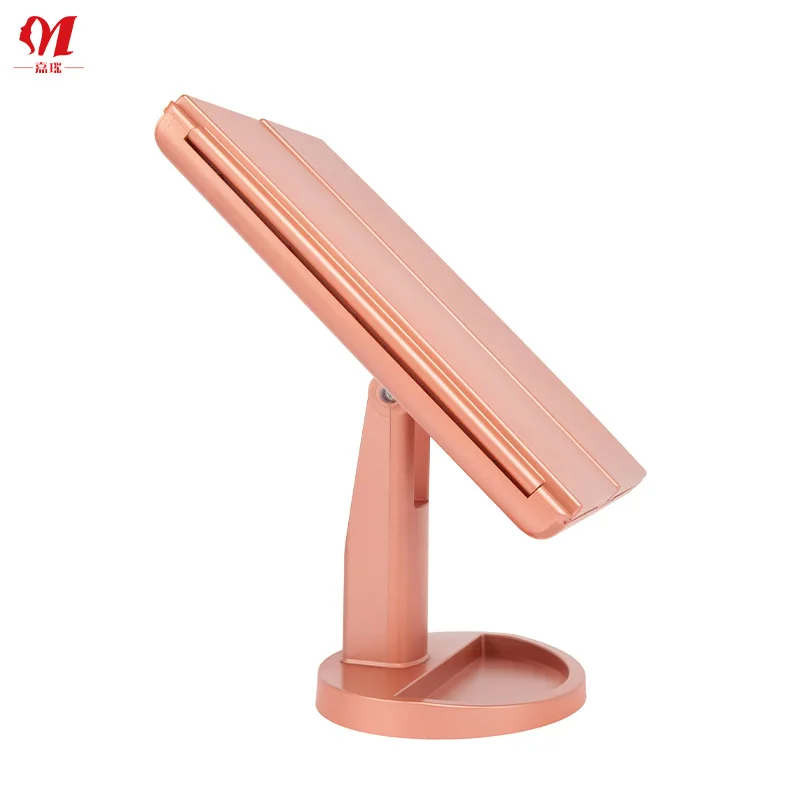 Comb Makeup Mirror Princess Desktop 3X Magnification Double-Sided Makeup Mirror Bedroom Bathroom