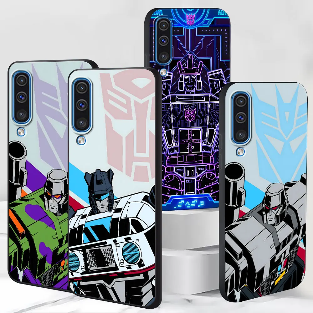 Transformers Case for Samsung Galaxy A03 A04s A20 A30 A20e A70 A70s A50 A40 A30s A50s A20s A10s A10 A04 TPU Black Phone Cover