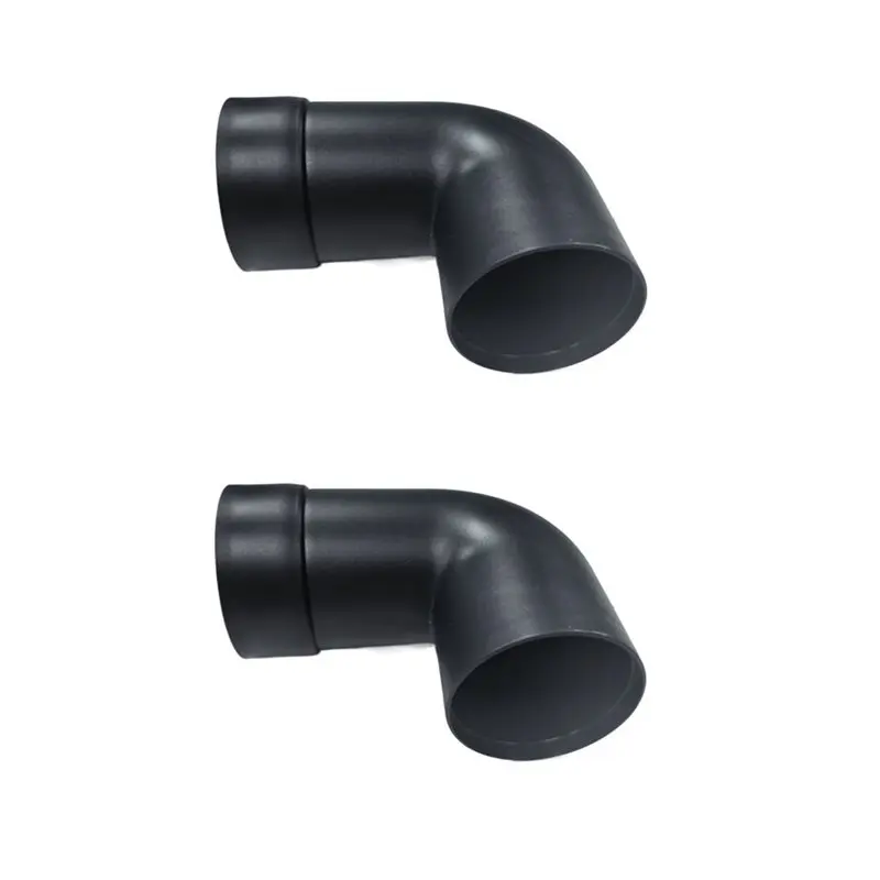 ABMR-58MM Inner Diameter 90 Degree Elbow For Shop-Vac Woodworking Saw Dust Collection Vacuum Hose Elbow Adapter 2PCS