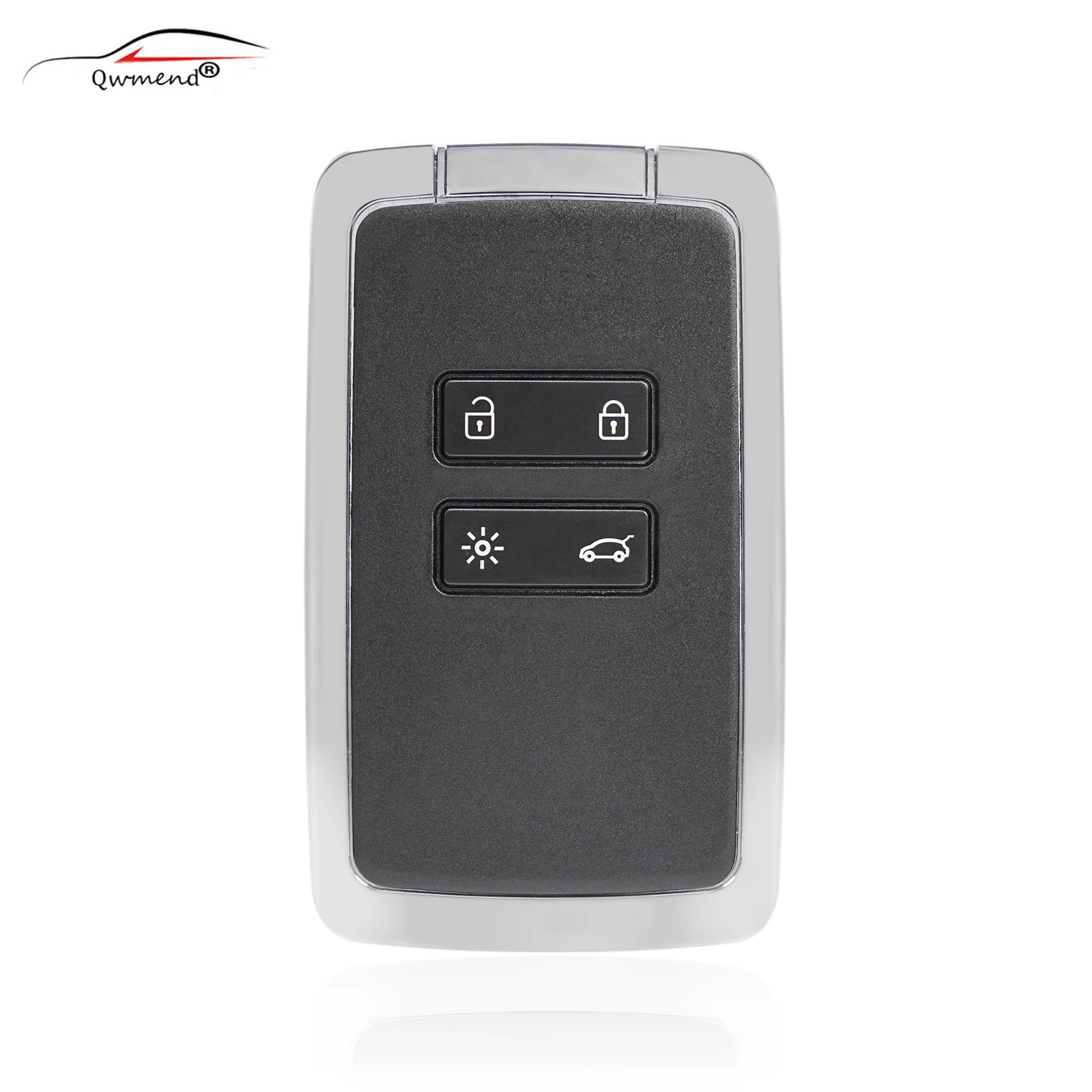 QWMEND 433Mhz Car Remote Smart Key For Renault Megane 4 Talisman Espace 5 Kadjar Koleo 2015 Hitag AES 4A Chip Keyless Go