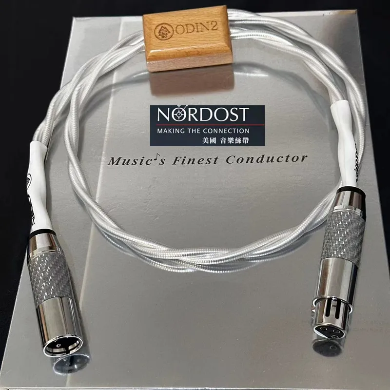 Original Nordost Odin 2 110Ohm balance line Coaxial Digital AES/EBU interconnect cable with High-end silver-plated XLR plug