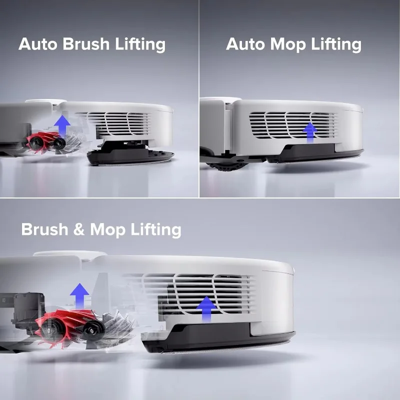 Ultra Robot Vacuum Mop Auto Drying Mop Washing Self-Emptying Self-Refilling 6000Pa RockDock Obstacle Avoidance
