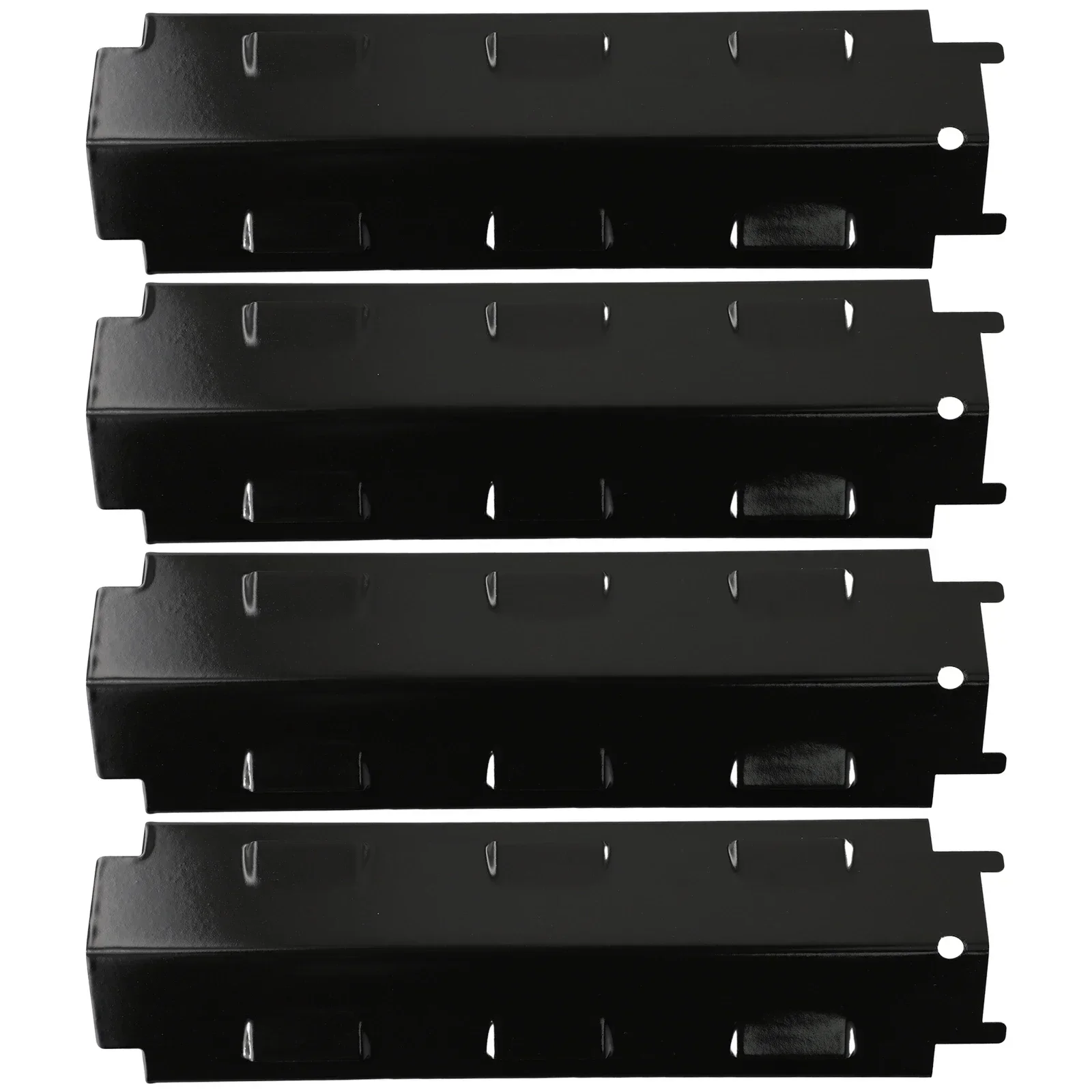 4Pcs  Grill Heat Plate Shield Heat Tent Replacement Parts Heat Plate Shield Tent Burner Cover For BBQ Gas Grill
