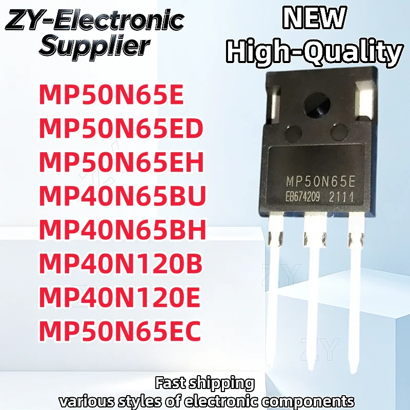 5Pcs New MP50N65E MP50N65ED MP50N65EH MP40N65BU MP40N65BH MP40N120B MP40N120E MP50N65EC TO-247 Best Quality In Stock