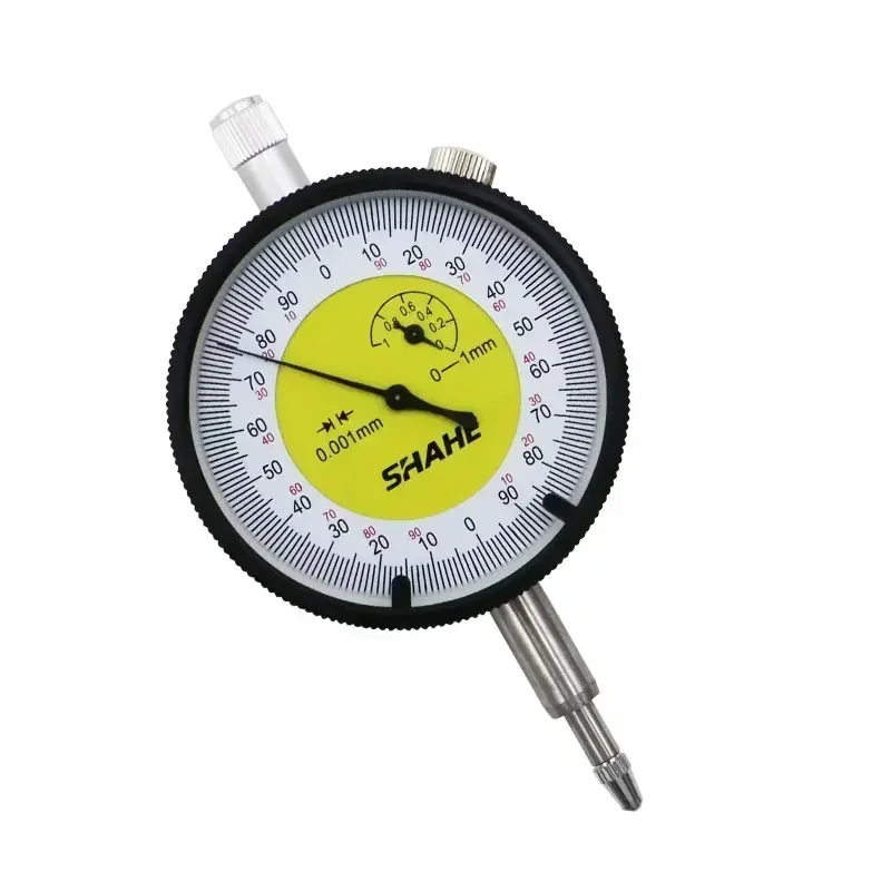 SHAHE Precision Shockproof Indicator Dial Indicator Gauge 0.001mm Micron Dial Indicator 0-1mm