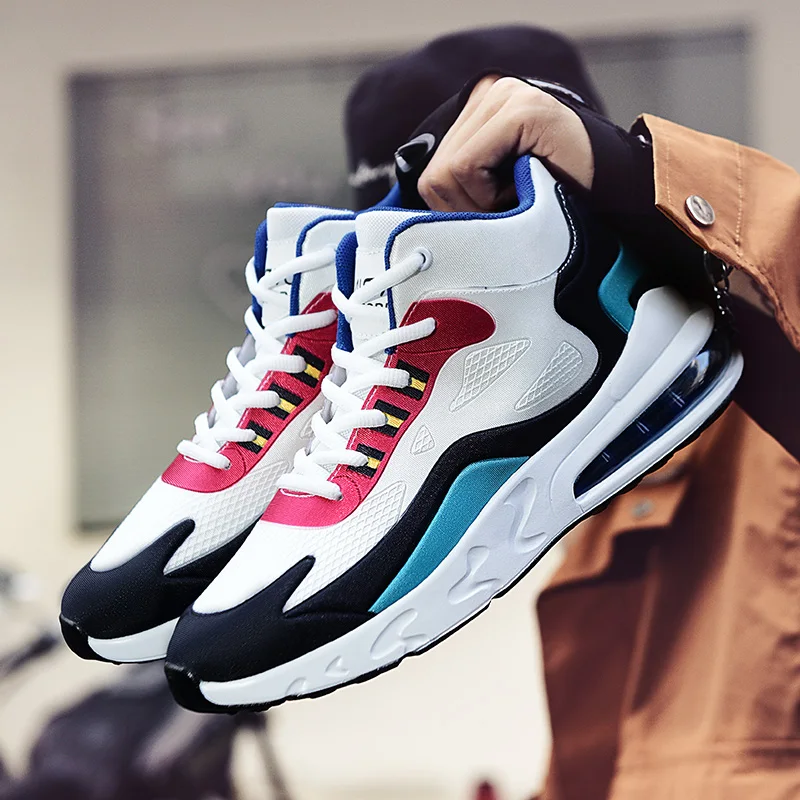 

Men's Shoes Breathable All-match Mesh Shoes Casual Sports Trendy Shoes Men's All-match Wear-resistant Running Shoes for Men