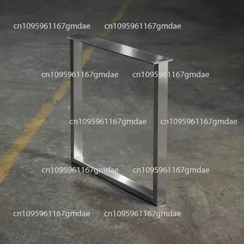 Brushed 201 Stainless Steel Table Legs Bracket Dining  Feet Bauhaus Conference Table Large Plate Table  Feet