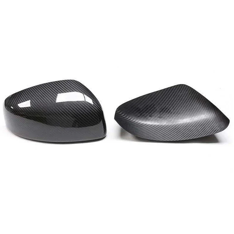 

For Nissan 370Z Z34 2009-2019 Real Carbon Fiber Car Door Wing Exterior RearView Side Mirror Cover Trim Cap modification