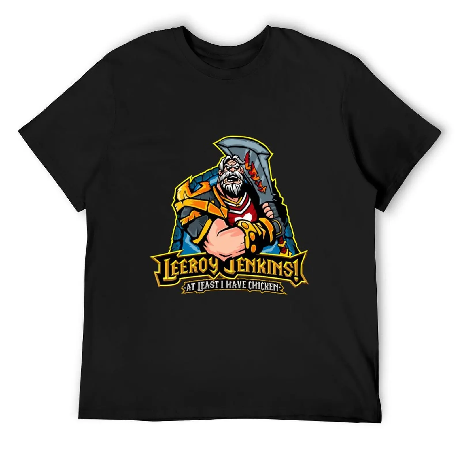 

Leeroy Jenkins! T-Shirt Louboutins Man t-shirt summer tops clothing for men