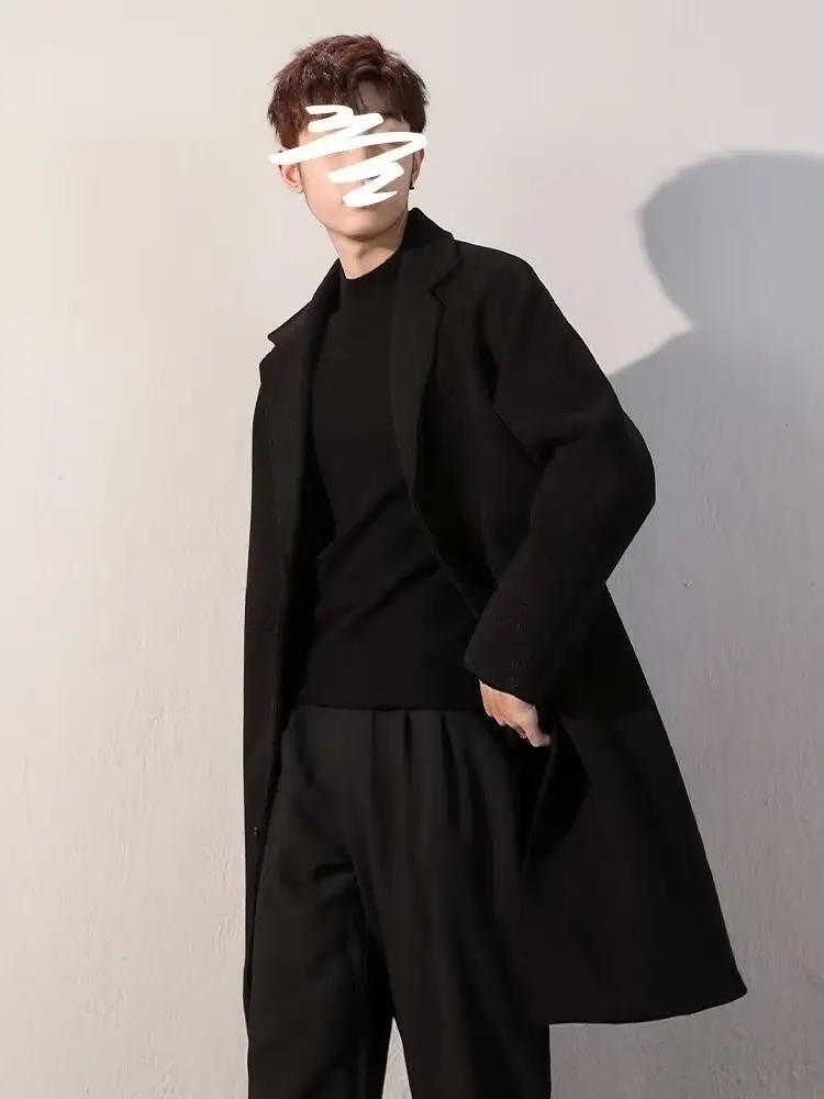 

Wool Blend Peacoat Mans Paisley Arabesque Ornate Decorative Embellished Adorned Fancy Elaborate Intricate Detailed Floral Warmer