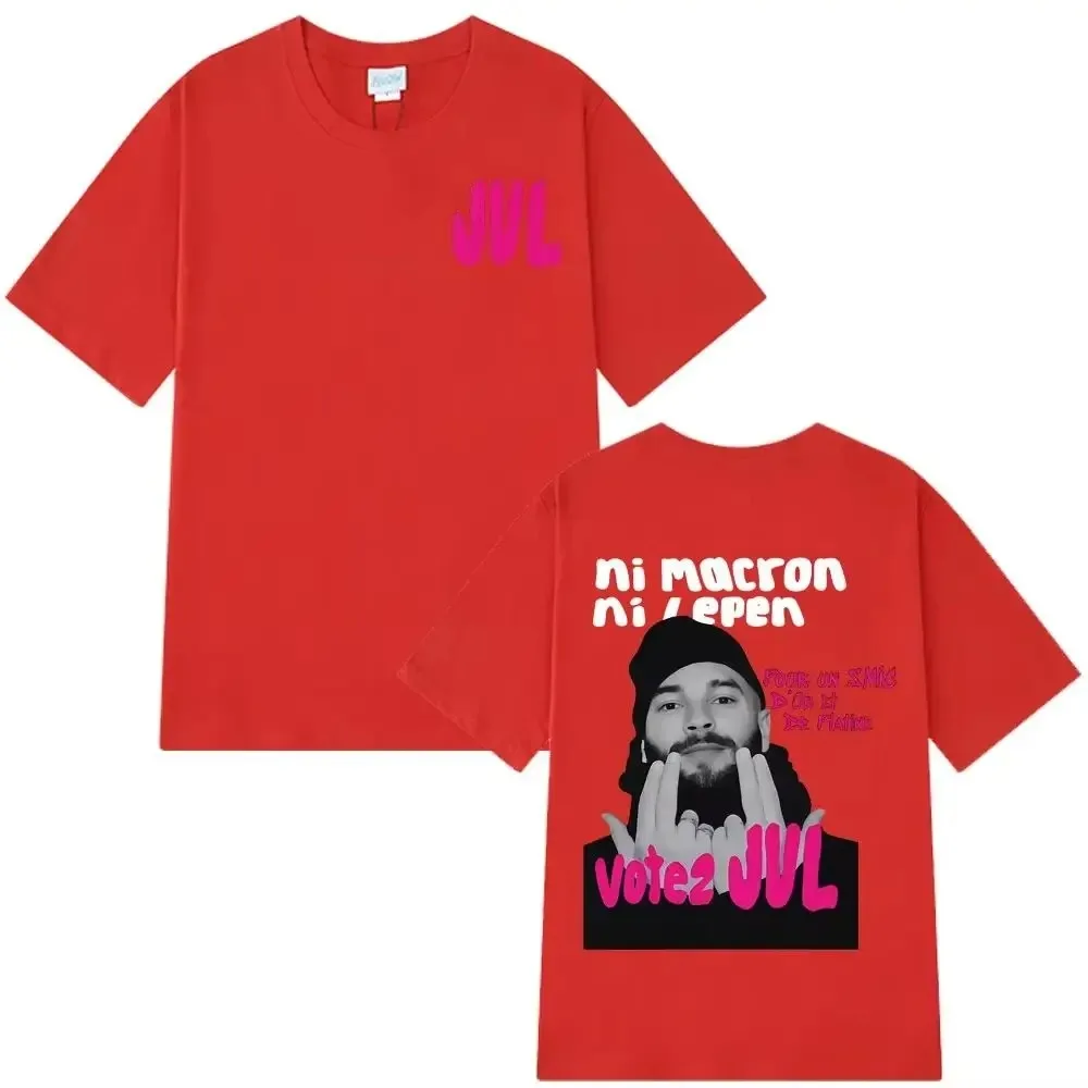 Y2k Hip-Hop T-Shirt 2026 mit französischer Rapper JUL Grafik – Lässiges Fashion Harajuku Kawaii T-Shirt für Damen – Y2K Kleidung – Detail 8
